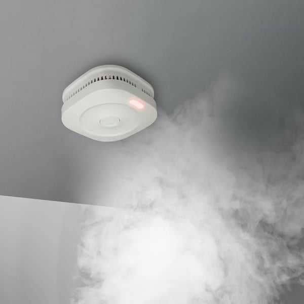Alecto SMARTSMOKE11 smart rökdetektor Optisk detektor Hopkopplingsbara Trådlösa anslutningar