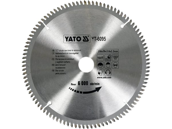 Yato YT-6095 pyörösahanterä 25 cm 1 kpl