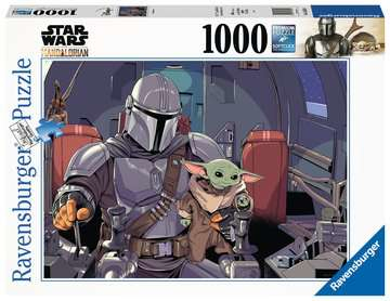 Ravensburger Star Wars: The Mandalorian Puslespil 1000 stk Fjernsyn/film