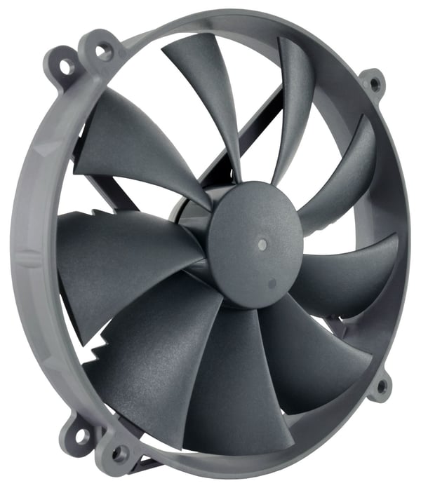 Noctua NF-P14R REDUX-1500 PWM Tietokoneen jäähdytysjärjestelmä Suoritin Tuuletin 14 cm Harmaa