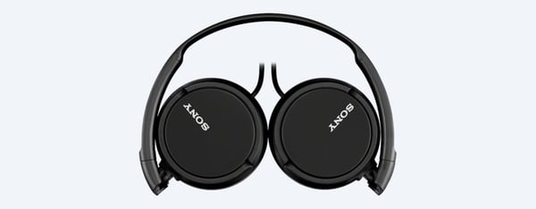 Sony MDR-ZX110AP Headset Kabel Huvudband Svart