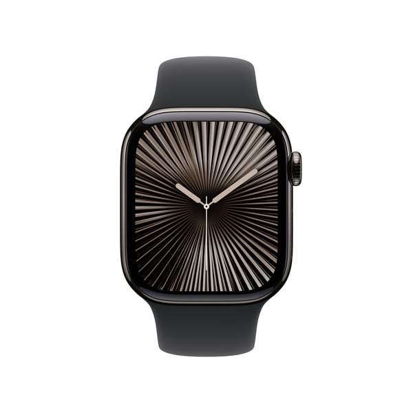 Miniatyrbillede 3 af 3: Apple Watch Series 10 OLED 42 mm Digital 374 x 446 pixel Berøringsskærm 4G Grå Wi-Fi GPS (satellit)