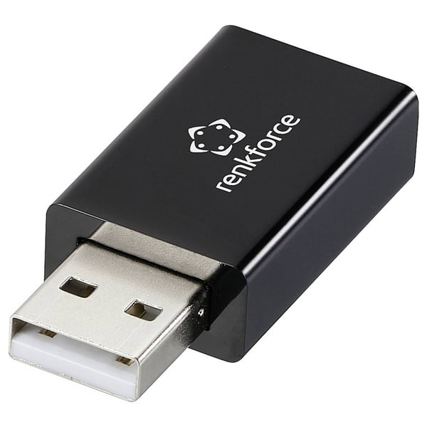 Renkforce RF-6615902 kabel kønsskifter USB-A Sort