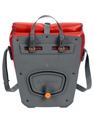 Miniatyrbillede 2 af 3: VAUDE Aqua Front Cykeltaske 28 L Polyamid, Polyester, Termoplastisk polyurethan (TPU) Rød