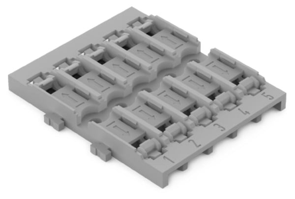 Miniatyrbild 1 av 4: Wago 221-2525 terminal Grå