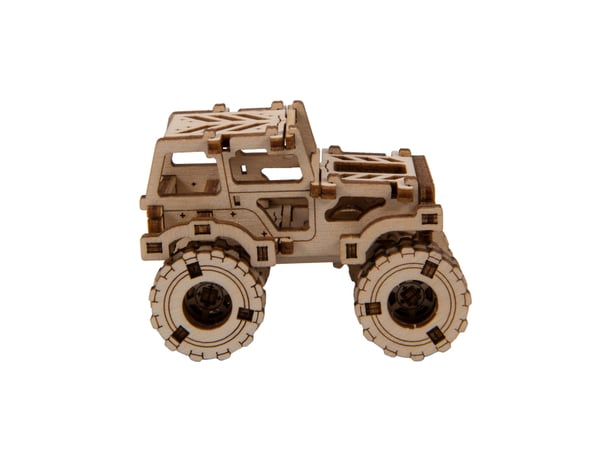 WOODEN.CITY MONSTER TRUCK 1 3D puslespil 69 stk
