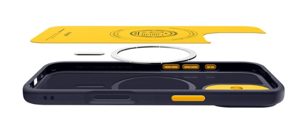 Spigen ACS10364 mobiltelefonfodral 16 cm (6.3") Mobilskal Marinblå