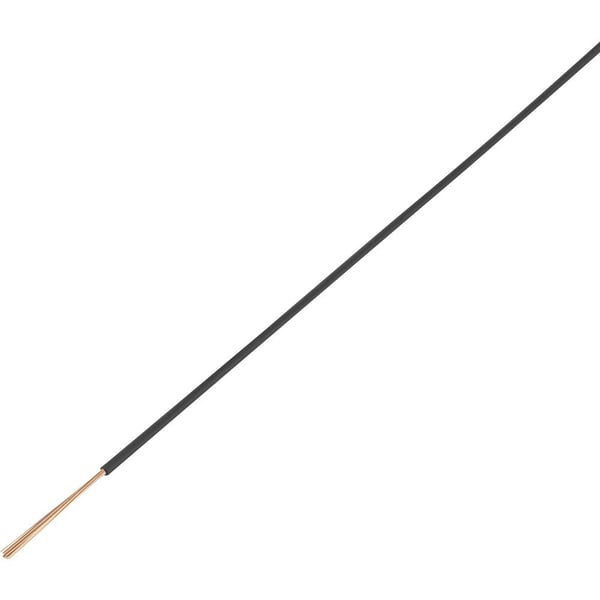 Conrad 605924 elektrisk ledning 5 m Sort