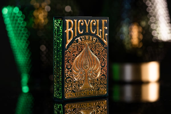 Miniatyrbillede 2 af 6: Bicycle Aureo kortspil 56 stk