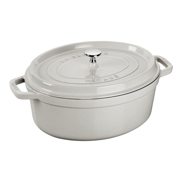 Miniatyrbillede 1 af 9: ZWILLING STAUB LA COCOTTE 5,5 L Oval Støbejern Gryde bradepande