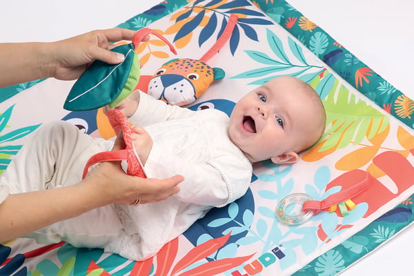 LUDI 20015 babygyms & lekmattor Polyester Multifärg