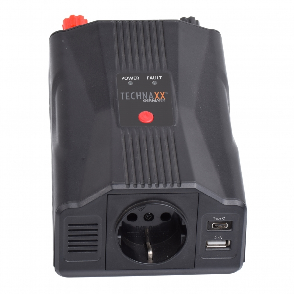 Miniatyrbillede 7 af 7: Technaxx TE24 strømadapter og vekselret Automatisk 300 W Sort