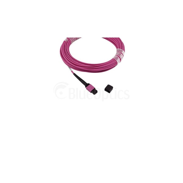 BlueOptics SFP5141FU7.5MKB InfiniBand och fiberoptisk kabel 7,5 m MPO/UPC 4xDuplex LC/UPC Svart, Rosa