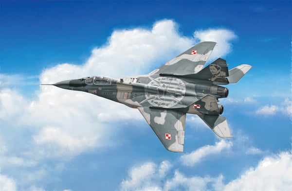 Italeri MIG 29A "Fulcrum" Model af fly Monteringssæt 1:72