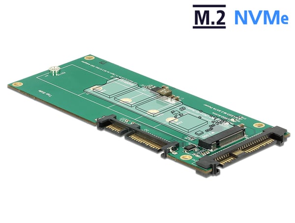 Miniatyrbild 3 av 5: DeLOCK 62864 nätverkskort/adapters Intern M.2