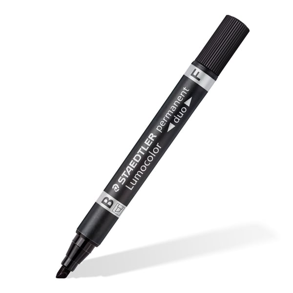 STAEDTLER Lumocolor duo - Dobbeltspidsfiltpen