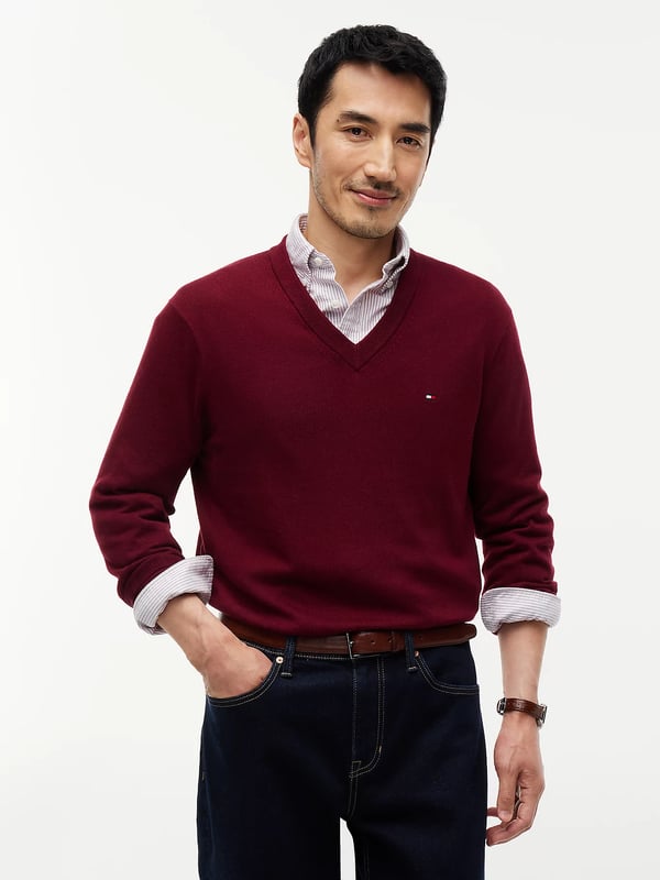 Tommy Hilfiger 8720641413909 collegepaita ja huppari Villapaita