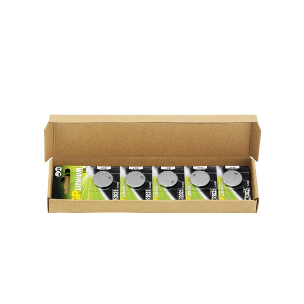 GP Batteries Lithium CR2025 Genopladeligt batteri Lithium-Manganese Dioxide (LiMnO2)