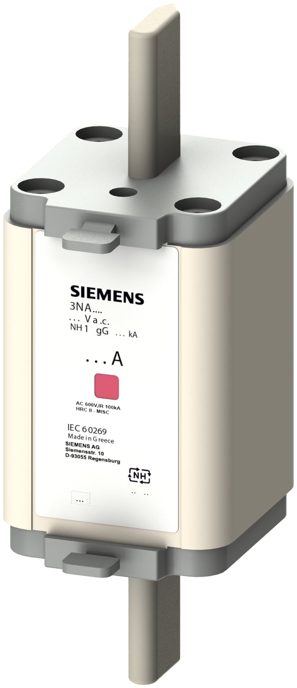 Miniatyrbild 1 av 3: Siemens 3NA6132 Sicherungseinsatz Sicherungsgroesse 1 125 A 500 V