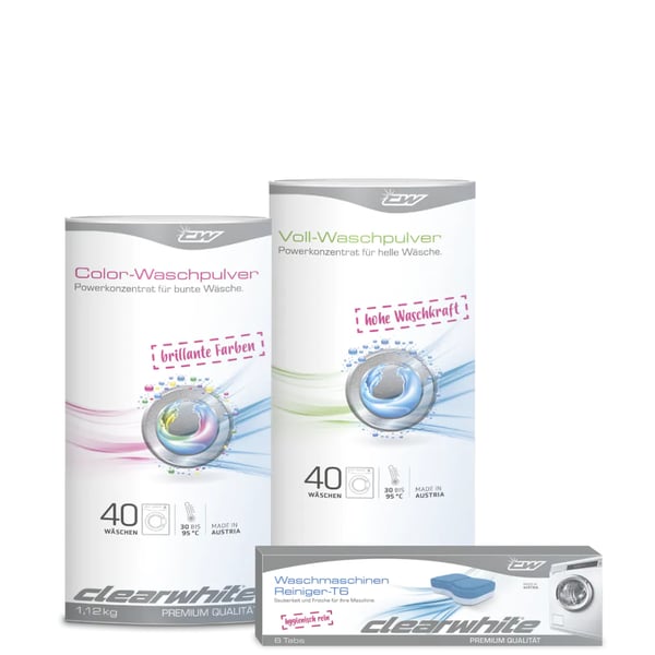 clearwhite CW35061 vaskemiddel Maskinvask Vaskemaskine 2,24 kg