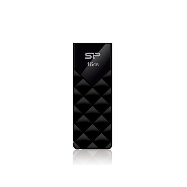 Pikkukuva 1 / 6: Silicon Power Ultima U03 USB-muisti 16 GB USB A-tyyppi 2.0 Musta