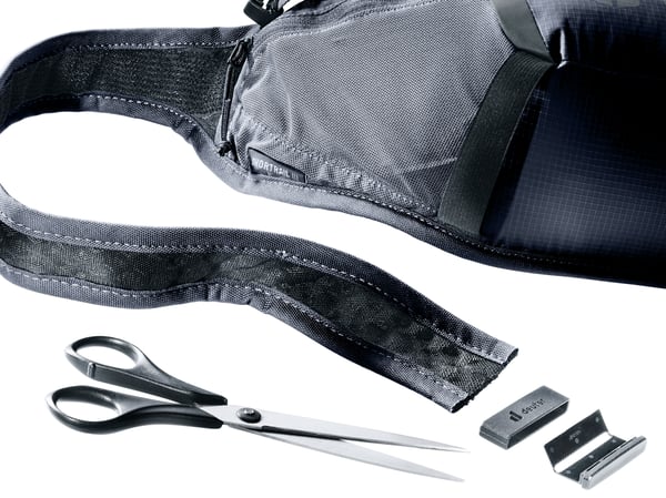 Pikkukuva 6 / 7: Deuter Shortrail III vyötärölaukku Polyesterikuitutäyte, Polyeteenitereftalaatti Musta