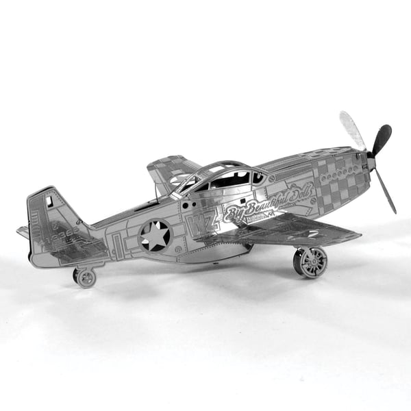 Miniatyrbillede 5 af 6: Fascinations Mustang P-51