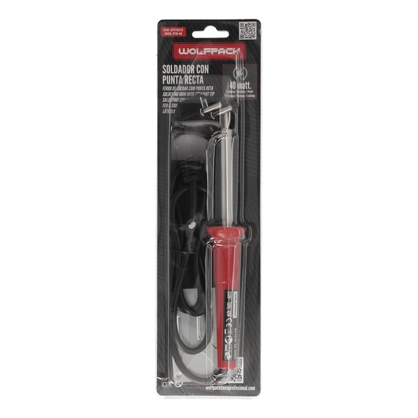 Miniatyrbillede 3 af 5: Wolfpack Soldador 40 Watt Punta Recta