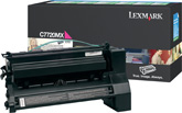 Lexmark C7720MX tonerpatron 1 stk Original Magenta Lexmark C7720MX tonerpatron 1 stk Original Magenta