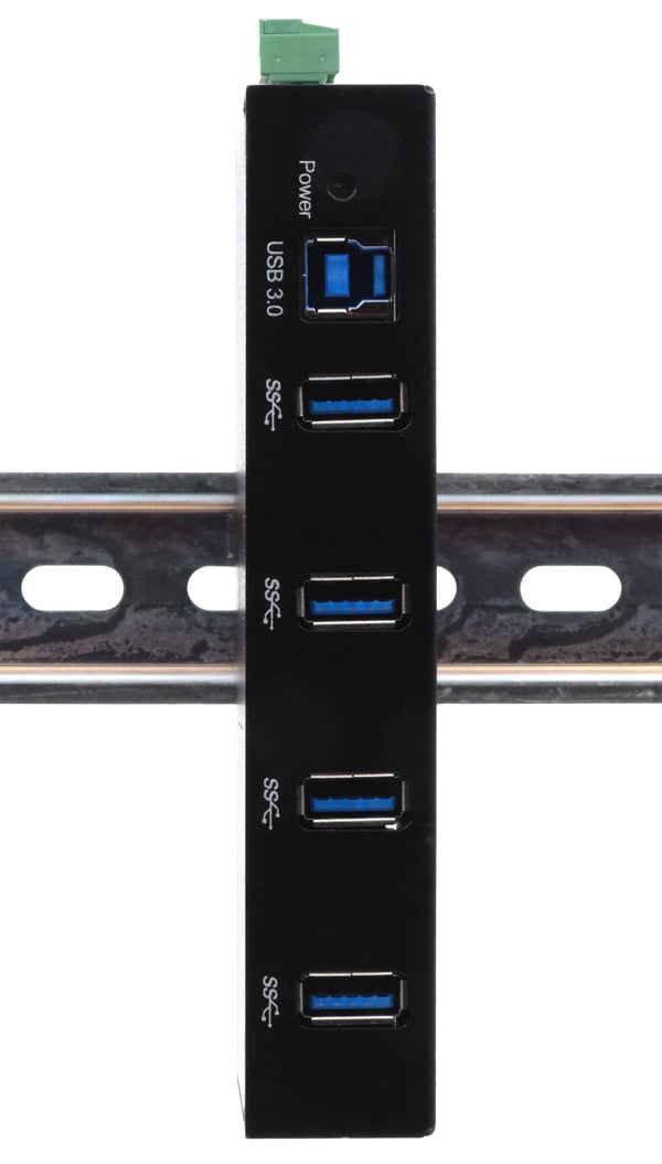Miniatyrbild 4 av 5: EXSYS EX-11234HMS gränssnittshubbar USB 3.2 Gen 1 (3.1 Gen 1) Type-B 5000 Mbit/s Svart