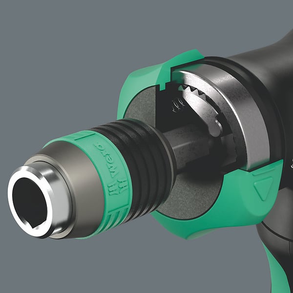Miniatyrbillede 2 af 9: Wera Kraftform Kompakt Pistol RA-R 1 Multi-bit skruetrækker