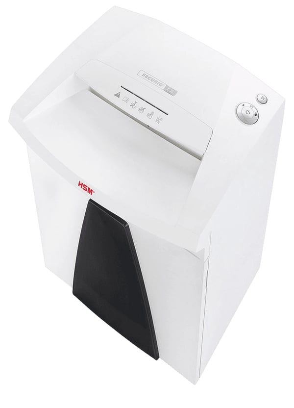 Miniatyrbillede 3 af 6: HSM SECURIO B26 papirmakulator Stribe makulering 55 dB 3,9 mm Hvid