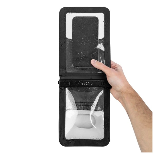 Miniatyrbild 10 av 12: FIXED FIXFLT-TW-BK mobiltelefonfodral 21,6 cm (8.5") Fodral Transparent, Svart
