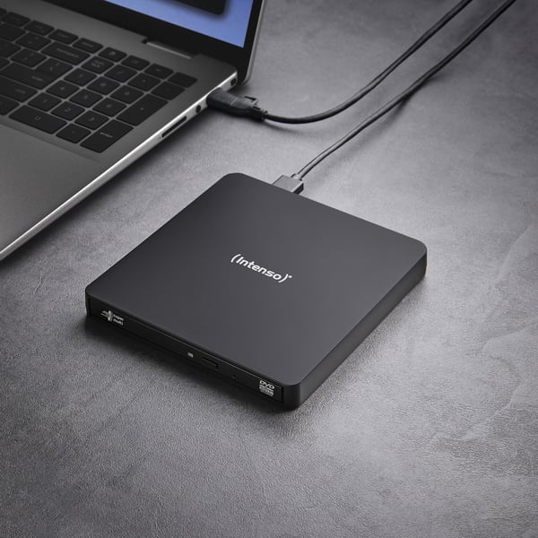 Miniatyrbillede 3 af 16: Intenso Writer CD-DVD EOD 400D USB 3.2 Gen1 sort