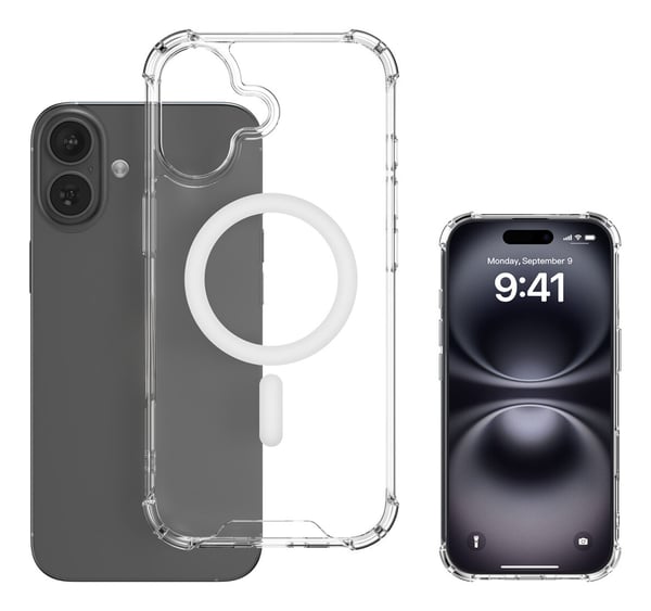 4smarts Ibiza mobiltelefon etui 16 cm (6.3") Ramme Transparent