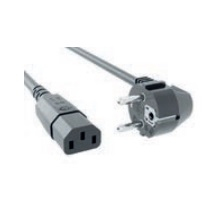 Bachmann 356.907 el-ledning Grå 1 m C13 forbinder