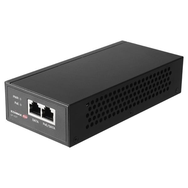 Miniatyrbild 1 av 5: Edimax GP-102IT PoE-adapters 10 Gigabit Ethernet, 100 Gigabit Ethernet, Gigabit Ethernet