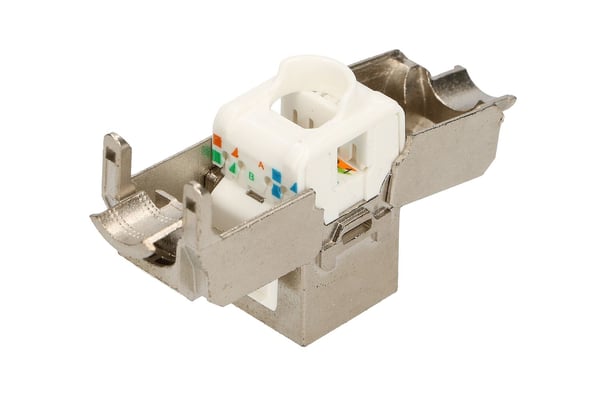 Miniatyrbillede 4 af 4: Extralink CAT6A STP RJ45 keystone