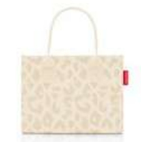 Reisenthel daily shopper XS Beige, Valkoinen Kantokassi