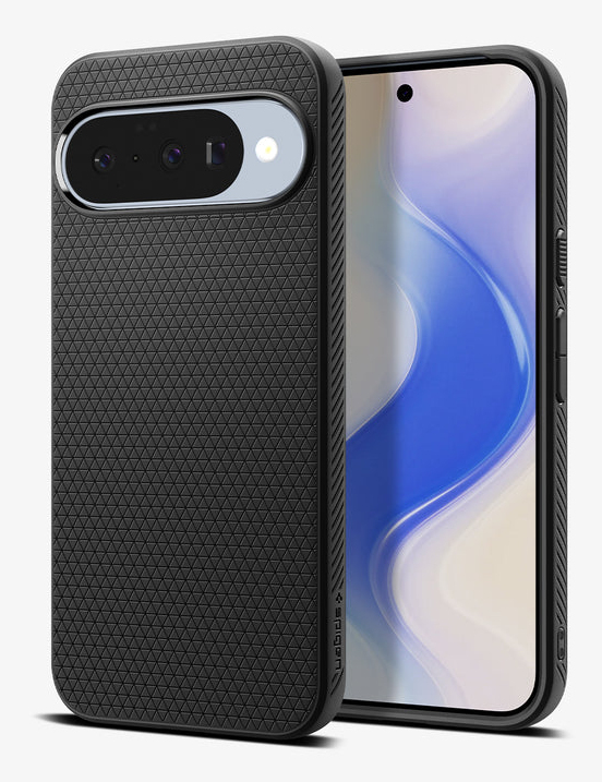 Spigen Liquid Air (MagFit) matkapuhelimen suojakotelo 16 cm (6.3") Suojus Musta