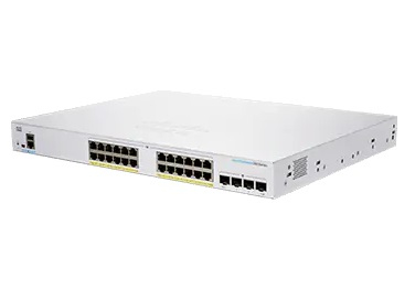 Cisco CBS250-24FP4GEU-RF nätverksswitchar hanterad L2/L3 Gigabit Ethernet (10/100/1000) Silver