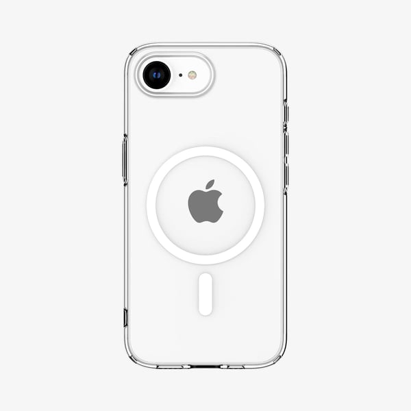 Spigen Crystal Flex (MagFit) matkapuhelimen suojakotelo 15,5 cm (6.1") Suojus Läpinäkyvä, Valkoinen
