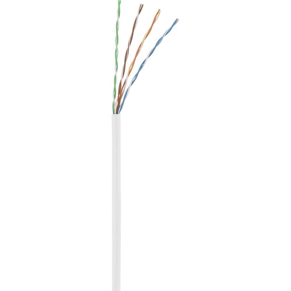 Miniatyrbillede 3 af 4: Renkforce RF-5043778 netværkskabel Hvid 5 m Cat5e U/UTP (UTP) Rund