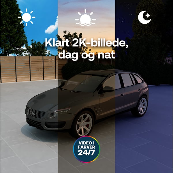 Arlo Essential 3 2K udendørs sikkerhedskamera 2-cam