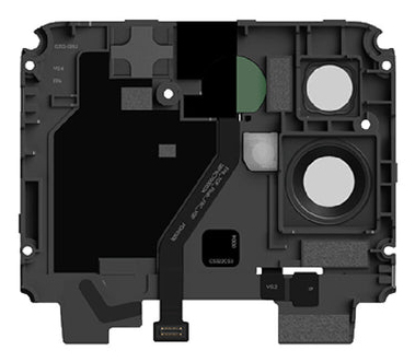 Miniatyrbillede 2 af 2: Fairphone F6TOPU-1ZW-WW1 reservedel til mobiltelefon Dæksel på bagsiden af huset og kameralinse Sort