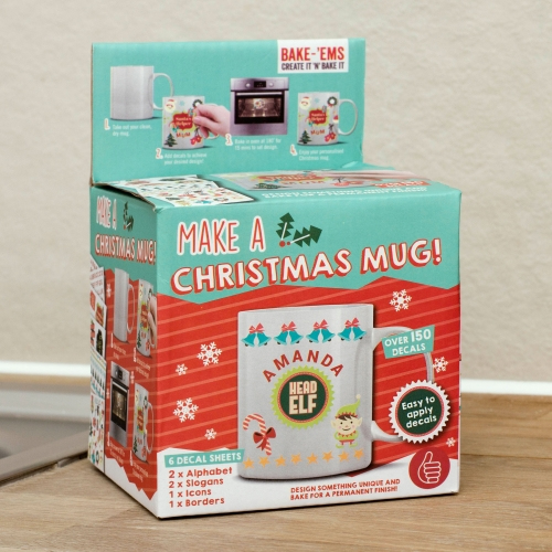 Thumbs Up MYXMASMUG kop Flerfarvet, Hvid Universel 1 stk