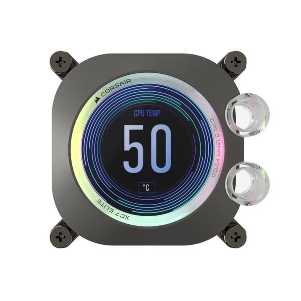 Miniatyrbild 1 av 3: Corsair iCUE XC7 RGB ELITE LCD Vattenblock