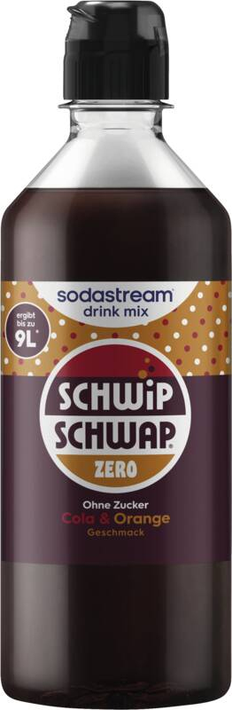 SodaStream Schwip Schwap Zero Smak till kolsyremaskin