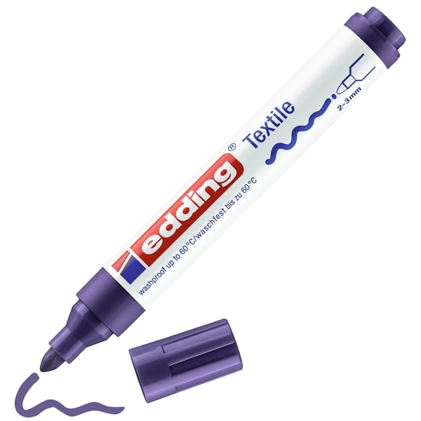 Edding 4500 tussi 1 kpl Pyöreä kärki Violetti