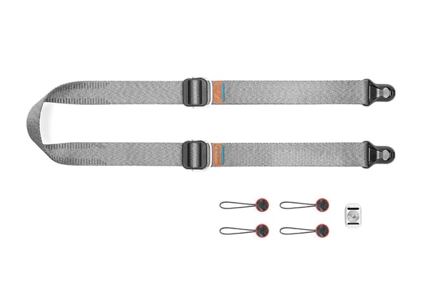 Peak Design SLL-AS-3 remmar Digitalkamera Aluminium, Nylon Grå